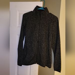 Eddie Bauer zip up fleece jacket